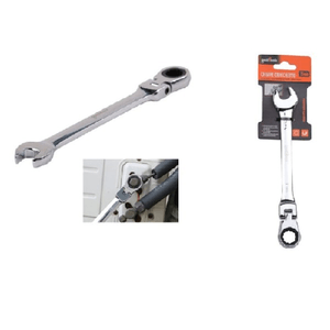 Kaela-chiave A Cricchetto Combinata 15mm Testa Pieghevole Cromo Vanadio Utensile 91736 -