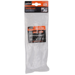 Kaela-set 40 Pz Fascette Cavi Cavo Bianco Stringenti In Plastica Nylon 3.6x150mm 92365 -