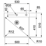 Franke-BXX-210-50-TL-Lavello-ad-incasso-Rettangolare