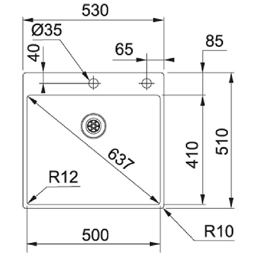 Franke-BXX-210-50-TL-Lavello-ad-incasso-Rettangolare