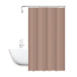 Cleafe-tenda Doccia Antimuffa Impermeabile 180x200cm Con Anelli Ganci Bagno Rosa 79857 -