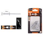 Kaela-set 11pz Rivetti Rivetto 4.8x18mm Accessori Bricolage Ferramenta Fai Da Te 90823 -