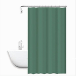 Cleafe-tenda Doccia Antimuffa Impermeabile Peva 180x200 Cm Con Anelli Bagno Verde 79712 -