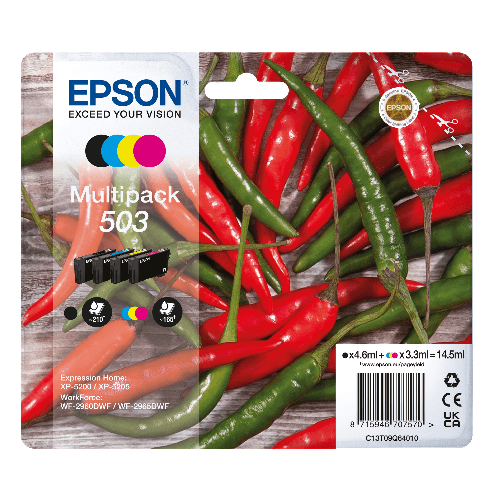 EPSON-Epson---Multipack-Cartucce---503---BK-C-M-Y---C13T09Q64010