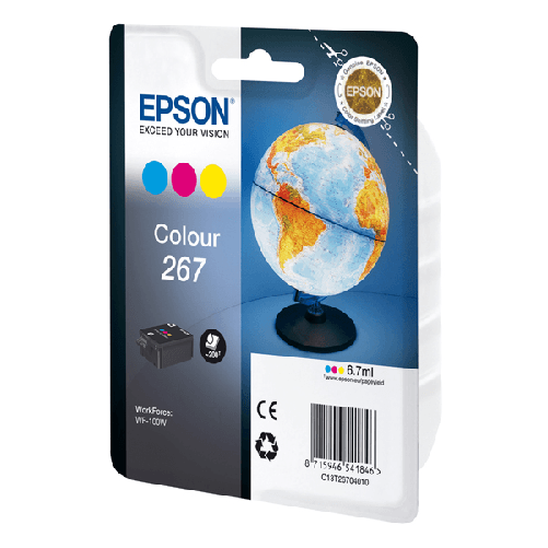 EPSON-Epson---Cartuccia-ink---267---C-M-Y----C13T26704010----67ml