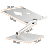 DURABLE-Supporto-alza-notebook-Rise---da-10---a-17-----Durable