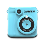 Camview Creative Instant Camera - Stampa istantanea - Filtri e cornici - Giochi - Schermo LED da 24" - Supporta memoria