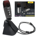 Andowl-microfono Professionale A Condensatore Da Tavolo Usb Per Studio Podcast Q-mic995 -