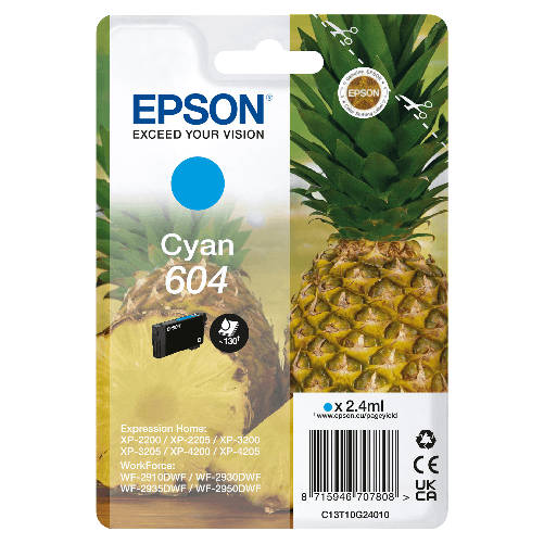 EPSON-Epson---Cartuccia---Ciano---604---C13T10G24010---24-ml