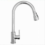 Cleafe-miscelatore Per Cucina Rubinetto Con Doccetta Estraibile Monocomando Cromato 79570 -