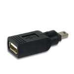 EWENT ADATTATORE USB A FEMMINA - MINI USB A MASCHIO 	EW-100505-000-N-P