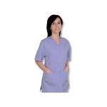 Casacca Con Bottoni-Cotone-Pol.-Donna XXL Viola 1 pz.