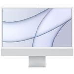 Apple iMac Apple M 61 cm (24') 4480 x 2520 Pixel 8 GB 256 GB SSD PC All-in-one macOS Big Sur Wi-Fi 6 (802.11ax) Argento