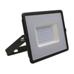 V-TAC Faro LED SMD 50W E-Series G2 Colore Nero 4000K IP65