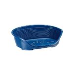 Ferplast Siesta Cuccia in Plastica per Cani e Gatti 70x52cm Blu