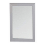 WEBMARKETPOINT Specchio con Cornice Larice Bianco 45x75cm