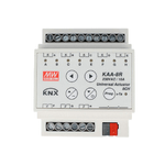 MeanWell KAA-8R Attuatore KNX Konnex Universale Relay On/Off 8 Canali 16A Con Guida DIN Binario Per Tapparelle Saracinesche