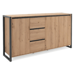 Madia Denver 3 160x40x88H quercia antracite