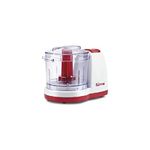 Girmi TR03 Tritatutto Orizzontale 350ml 150W Rosso-Bianco