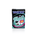 PERFETTI VAN MELLE VIVIDENT BLAST STRONG MINT - LIQUORICE ASTUCCIO (20PZ)