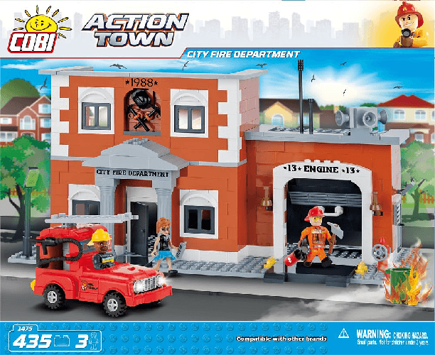 Cobi COBI ACTION TOWN - #1475  425PZ CITY FIRE DEPARTMENT
