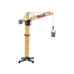 Dickie Giant Crane Gru da Cantiere Telecomandata con Grande Bidone