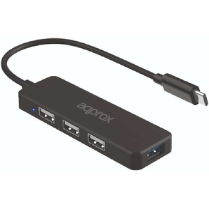 Approssimativo hubx usb -c con 3x USB 2.0 e 1x USB 3.0 - velocità fino a 5 Gbit/s