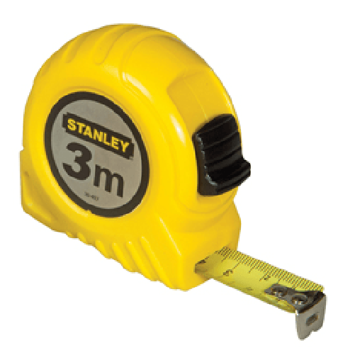 STANLEY-Flessometro---3-m---metallo-ABS---Stanley