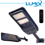 Faro solare LED senza fili con sensori, PALO INCLUSO 30cm