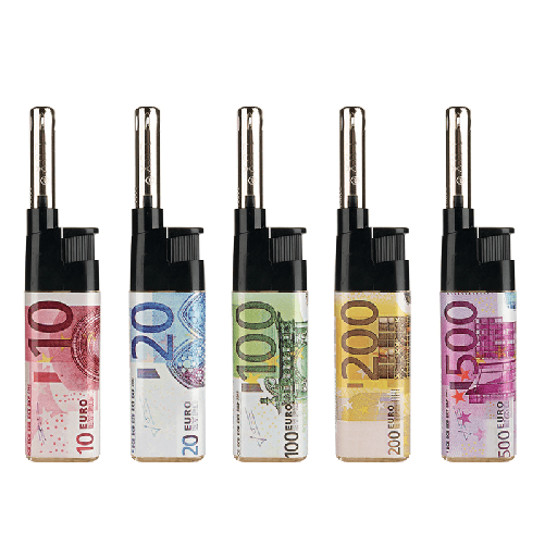 LUX ACCENDIGAS CORTI PIEZO RICARICABILI LUX EURO (50PZ) 7195