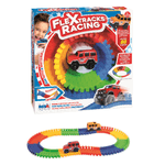 Rs Toys Flex Tracks Racing - Circuito con Auto a Batteria - 11106