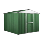 Box porta attrezzi 276x260cm x h2.12m - 110KG - 7,2mq casetta in Acciaio Zincato - VERDE