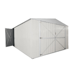 Box in Acciaio Zincato 360x514cm x h2.32m - 320KG - 18,5mq garage deposito attrezzi  - BIANCO