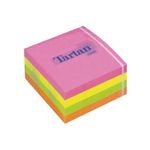 Post-It Cubo Tartan Neon 4 Colori 76x76mm