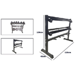 Trade Shop Traesio-rastrelliera Supporto Rack Porta Manubri Dischi Pesi Palestra Espositore -