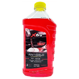 Trade Shop Traesio-liquido Antigelo Rosso 1 Lt Super Concentrato Per Radiatore Protezione Motore -