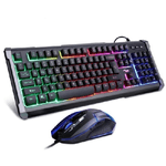 Andowl-set Gioco Con Tastiera Led Mouse Cablato Usb Retroilluminata Multicolore Q803-rgb -