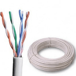 Trade Shop Traesio-cavo Di Rete Dati Utp Cat 6 Bobina Da 100 Mt Lan Ethernet Rj45 Intrecciato Giga -