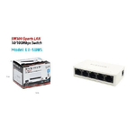 Maxtech-switch Desktop 5 Porte Lan Sw500 10/100mbps Facile Installazione Maxtech Lv-sw05 -