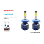 Maxtech-coppia Lampade Led Ricambio Auto H4 Led 8000 Lumen 6000k 12v 36w Maxtech 360-h4 -