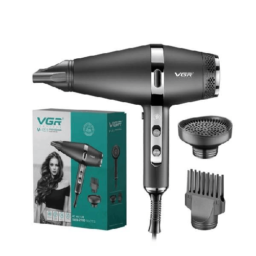 Maxtech-asciugacapelli Professionale 1800-2200w Pettine Styling Ugello Concentratore V-451 -