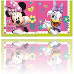 Trade Shop Traesio-set 20 Pezzi Tovaglioli Di Carta Usa E Getta Per Feste Paperina Disney Land 644 -