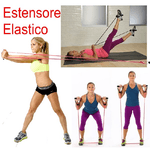 Trade Shop Traesio-estensore Elastico Allenamento Yoga Bodytrainer Fitness Resistance Trainer -