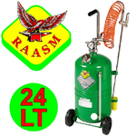 Raasm ®-nebulizzatore Lt.24 Carrellato Raasm Con Indicatore Livello E Antiriflusso -