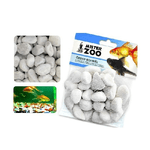 Trade Shop Traesio-confezione Ghiaia Acquario 500 Gr Bianco Per Fondo Fondale 16 X 13 Cm Mister Zoo -