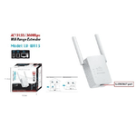 Maxtech-wifi Range Extender Lv-wr13 Ripetitore Amplificatore Di Segnale 300 Mbps Maxtech -