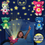 Trade Shop Traesio-orsacchiotto Di Peluche Con Proiettore Stelle Luce Per Cameretta Cielo Stellato -