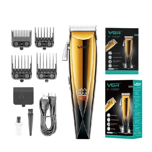 Maxtech-tagliacapelli V-115 Display Digitale Professionale A Batteria Ipx4 Ricarica Usb -