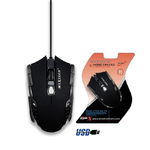 Maxtech-mouse Gaming Con Cavo Usb Ottico Mini Con Filo Per Computer Pc Da Gioco Maxtech M-z017 -