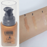 Trade Shop Traesio-primer Illuminante Liquido Viso Beige 02 Trucco Highlighter Cover Make Up28ml -